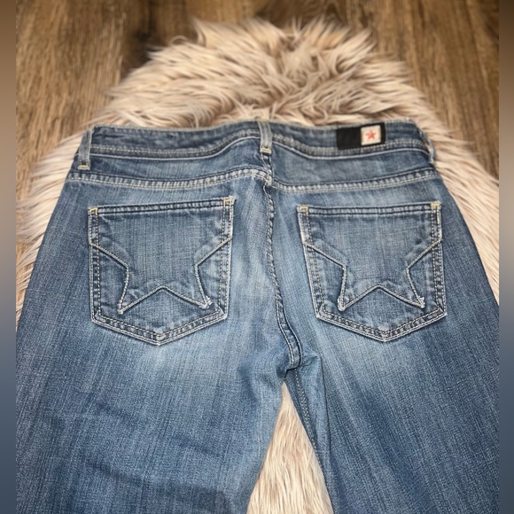 People’s liberation women’s distressed blue jeans capris - Picture 6 of 12